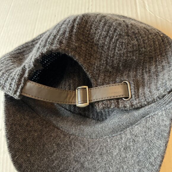 Design History DH OS Wool Blend Knit Gray Cap Adjustable  Strap NWT main image 8